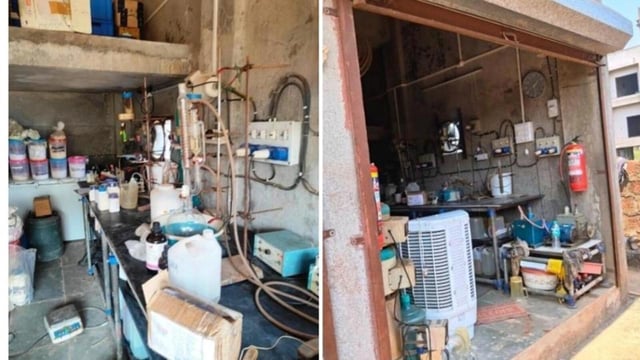 NCB seizes MD worth ₹50 crore, arrests chemistry postgrad running illegal lab