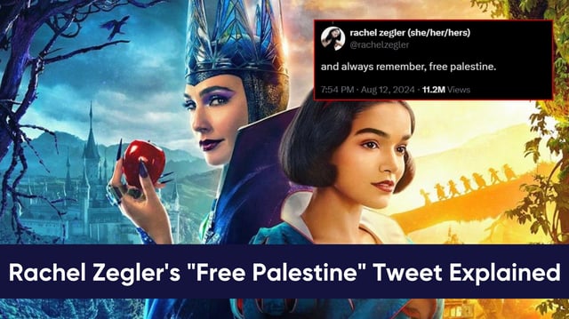 What Is The Rachel Zegler's "Free Palestine" Tweet Controversy? The 2025 Snow White Live-Action Controversy Explained 