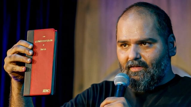 Stand-up comedian Kunal Kamra.