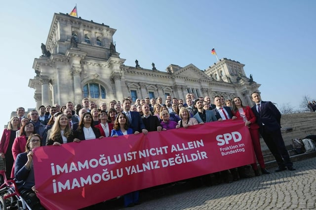 SPD-Fraktion solidarisch mit İmamoğlu