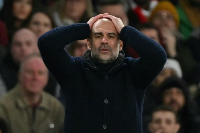 Pep Guardiola's Manchester City have had a poor season by their high standards