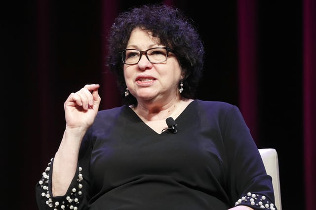 Supreme Court Associate Justice Sonia Sotomayor in Washington, DC., March 1, 2019.