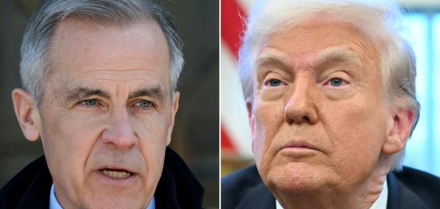 Kanadas Premierminister Mark Carney und US-Präsident Donald Trump: Ein „sehr produktives“ Gespräch sagt der eine, „sehr konstruktiv“ der andere