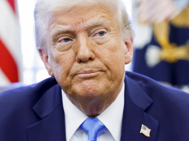 US President Donald Trump during an executive order signing ceremony in the Oval Office of the White House in Washington, DC, US, on Tuesday, Feb. 4, 2025. Trump signed two executive orders, one to reimpose pressure on Iran, as well as withdraw the US from the United Nations Relief and Workers Agency (UNRWA) and the United Nations Human Rights Council. Photographer: Shawn Thew/EPA/Bloomberg via Getty Images