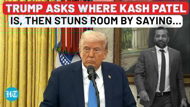 Trump praised key allies Pam Bondi, Kash Patel, and Susie Wiles