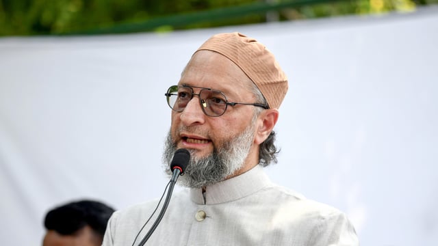 AIMIM MP Asaduddin Owaisi.