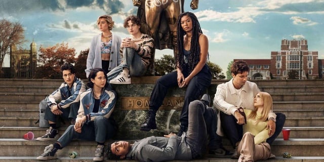 Jaz Sinclair as Marie Moreau, Patrick Schwarzenegger as Golden Boy, Maddie Phillips as Cate Dunlap, London Thor as Jordan Li, Derek Luh as Jordan Li, Chance Perdomo as Andre Anderson, Lizze Broadway as Emma Meyer, and Asa Germann as Sam in Gen V