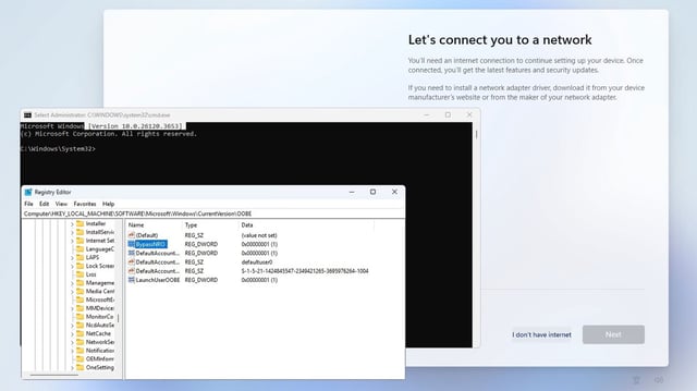 Regedit saves the day