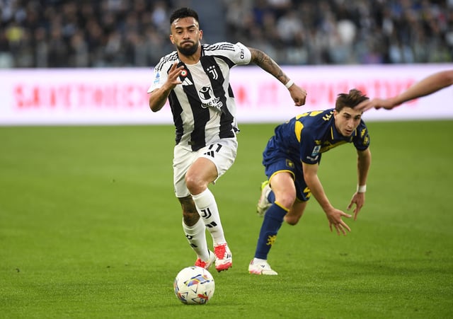 Soccer Football - Serie A - Juventus v Genoa - Allianz Stadium, Turin, Italy - March 29, 2025 Juventus' Nicolas Gonzalez in action