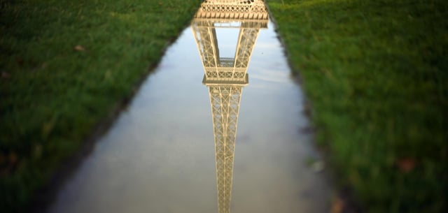Der Eiffelturm in der französischen Hauptstadt