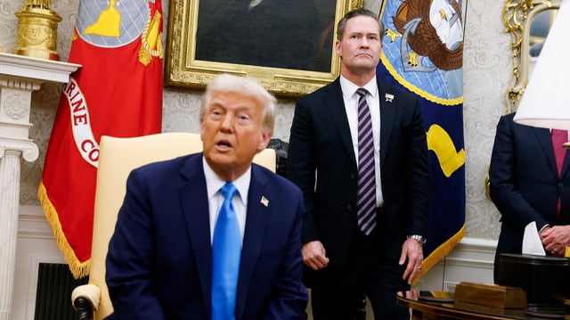 Trump privately considered firing Mike Waltz this week.