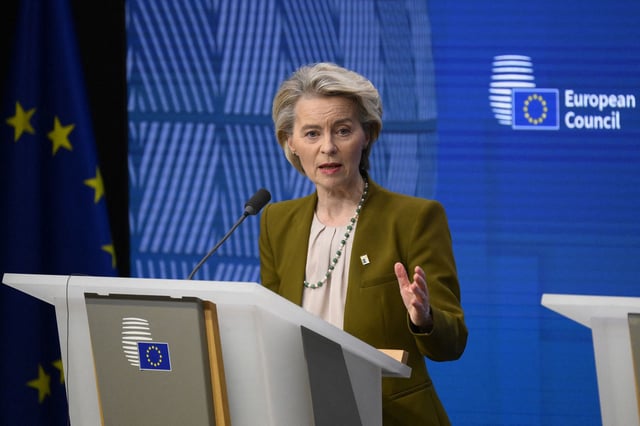Von der Leyen's defense plan has faced pushback from certain EU member states.