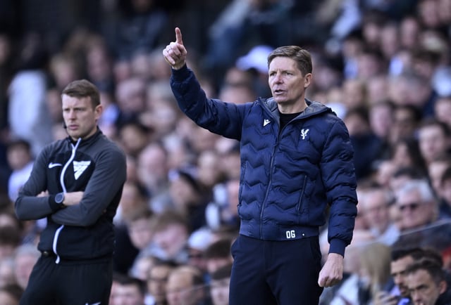 Soccer Football - FA Cup - Quarter Final - Fulham v Crystal Palace - Craven Cottage, London, Britain - March 29, 2025 Crystal Palace manager Oliver Glasner reacts REUTERS/Tony O Brien