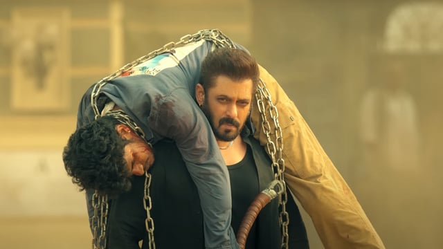 Sikandar review: Salman Khan in a still from the film.