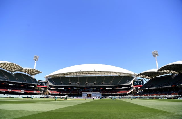 Cricket - Adelaide Oval, Adelaide, Australia - December 20, 2021 General view before play REUTERS/Morgan Sette/File Photo