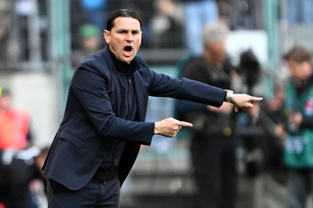 Emotional an der Seitenlinie: Mönchengladbachs Trainer Gerardo Seoane