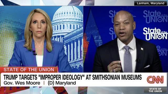 Maryland Gov. Wes Moore in conversation with CNN’s Dana Bash.