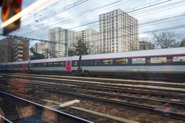 A la gare de Lyon, le 17 février 2023.