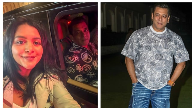 Salman Khan was caught by a fan on busy streets of Dubai for a selfie. (Instagram)