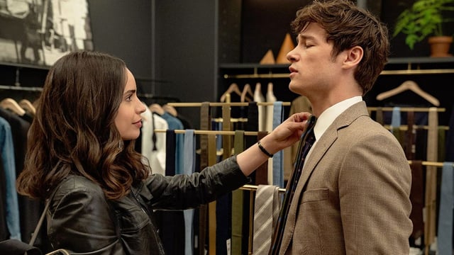 Sofia Carson and Kyle Allen in The Life List.