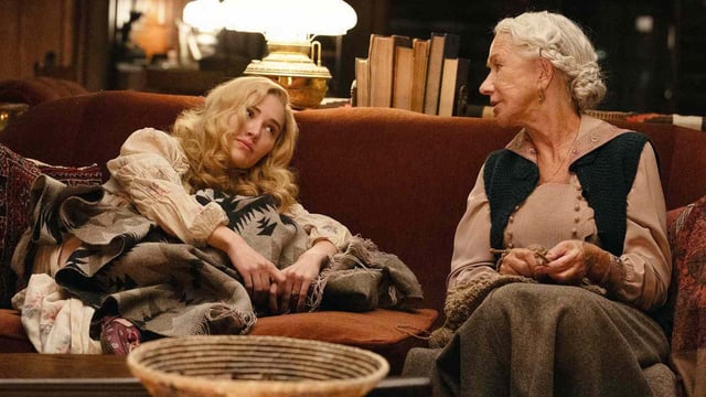 1923 Season 2 Episode 6 recap: Liz and Cara sit on the sofa