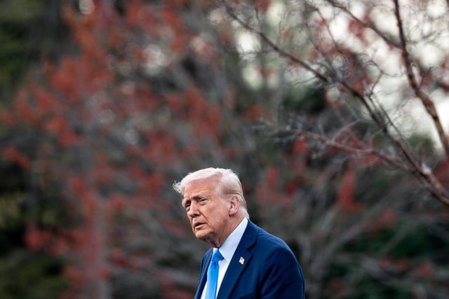 President Donald Trump at the White House on March 28, 2025.