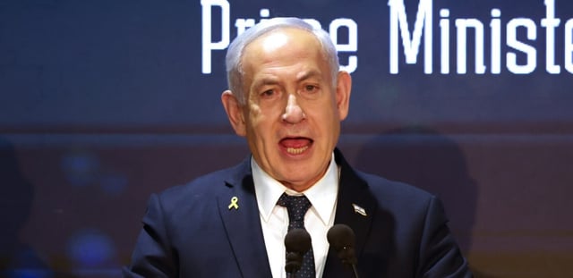 Le Premier ministre israélien, Benjamin Netanyahu, le 27 mars 2025 à Jérusalem