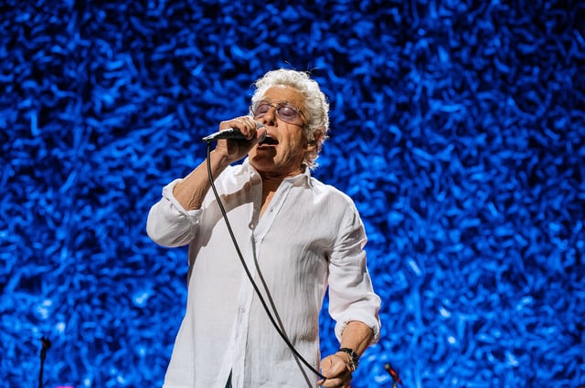 Mandatory Credit: Photo by Michal Augustini/Shutterstock (14006711m)
Roger Daltrey
The Who in concert at The O2, Greenwich, London, UK - 12 Jul 2023