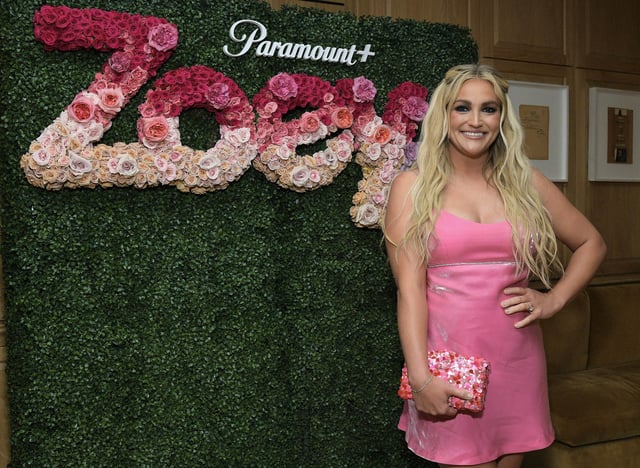 Jamie Lynn Spears attends the "Zoey 102" Cocktail Party at  San Vicente Bungalows on June 22, 2023 in West Hollywood, California.