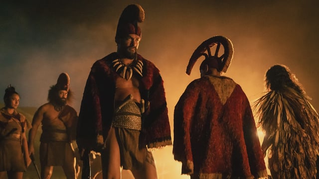 Jason Momoa writes, executive produces and stars in the show he co-created, "Chief of War."