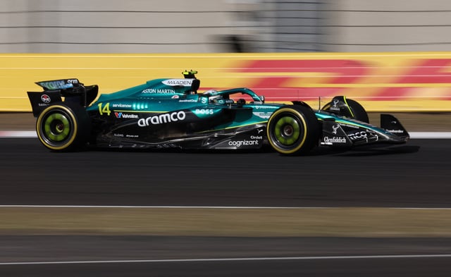 Formula One F1 - Chinese Grand Prix - Shanghai International Circuit, Shanghai, China - March 21, 2025 Aston Martin's Fernando Alonso during the sprint qualifying REUTERS/Tyrone Siu