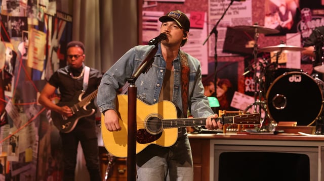 SATURDAY NIGHT LIVE: Musical guest Morgan Wallen. Photo by: Will Heath/NBC via Getty Images.