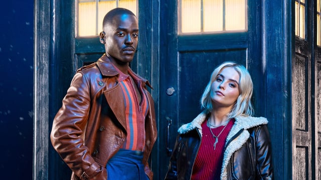 Ncuti Gatwa and Millie Gibson star in Doctor Who. A report cited a reduced appetite from global streamers for co-funding expensive dramas
