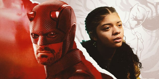 Charlie Cox and Camila Rodriguez from Daredevil: Born Again