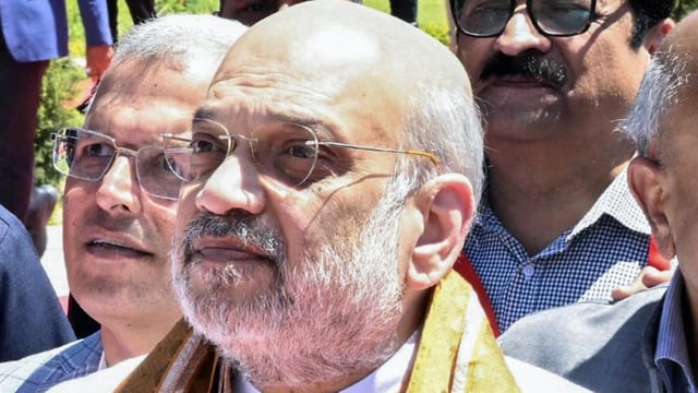 Union home minister Amit Shah. (ANI)
