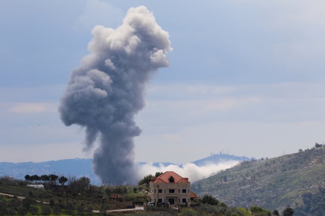 Les frappes israéliennes ont repris sur Beyrouth depuis ce vendredi, en réponse à des tirs de roquette non identifiés.