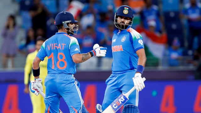 Virat Kohli and Shreyas Iyer