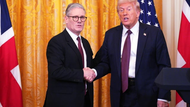 Sir Keir Starmer and President Trump discussed the sovereignty of the Chagos Islands at the White House in February