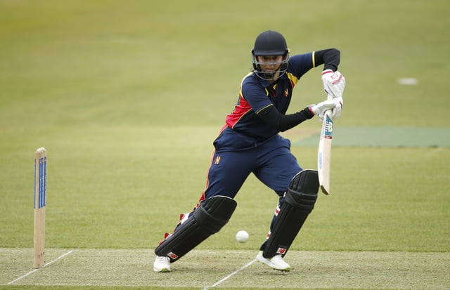 Cricket - MCC Women's Day - Lord's Cricket Ground, London, Britain - April 29, 2021 Former England cricket captain Charlotte Edwards in action during the 100 ball format cricket game on MCC Women's Day Action Images via Reuters/Andrew Boyers