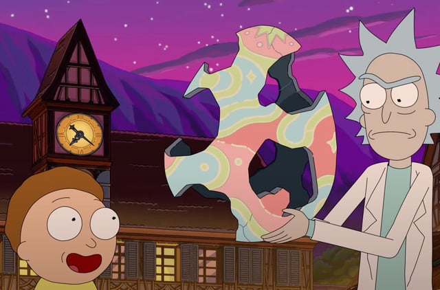 A scene from &#34;Rick and Morty&#34; Season 8.