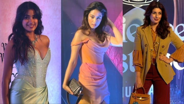 Janhvi Kapoor, Mira Rajput, and Twinkle Khanna, among others, attended Vivienne Westwood's fashion show.