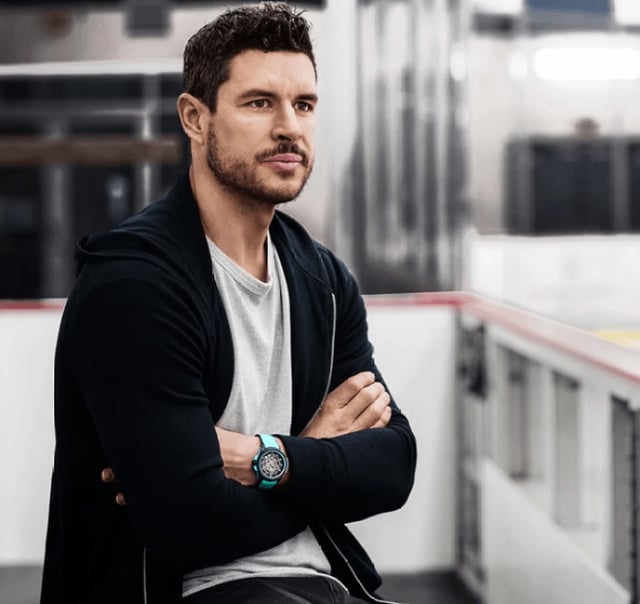 NHL superstar Sidney Crosby has an ownership stake in a Swiss watchmaking company, thanks to former teammate Mark Streit.