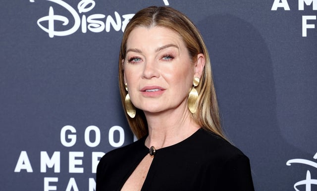 Ellen Pompeo on March 24, 2025 in Paris, France.