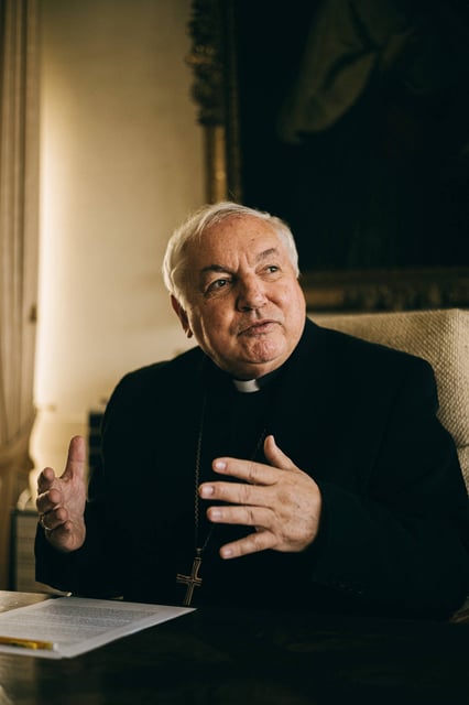 L'archevêque de Marseille, Jean-Marc Aveline, avait été promu cardinal, en 2022, par le pape François.