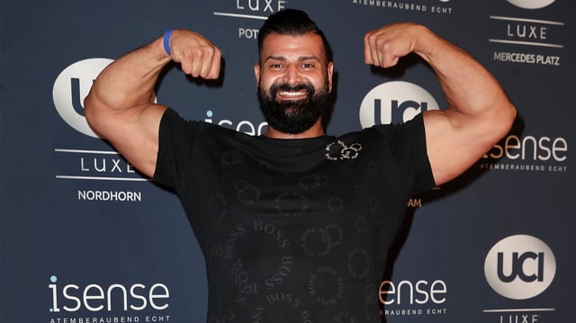 Vito Pirbazari attends the &#34;Tenet&#34; Special Screening on the occasion of the re-opening of UCI Luxe Mercedes Platz on August 26, 2020 in Berlin, Germany.
