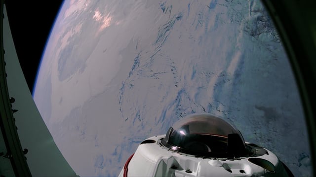 An image captured by the Fram2 mission.