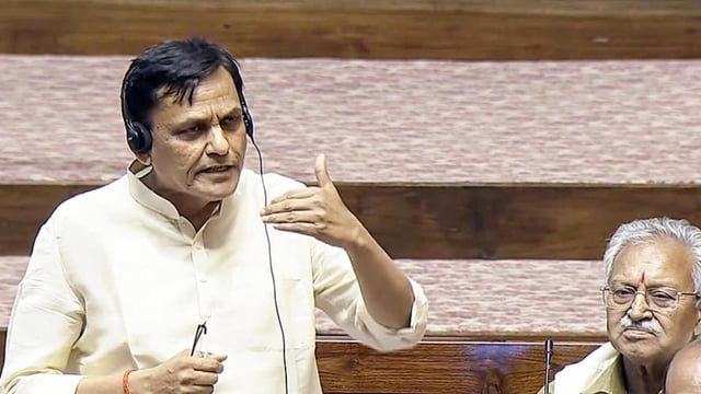 Union MoS Nityanand Rai moved the Immigration and Foreigners Bill, 2025, in the Rajya Sabha on Wednesday. (ANI)