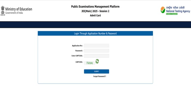 JEE Mains Admit Card 2025 for April 7, 8, 9 exam dates out at jeemain.nta.nic.in