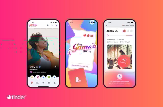 The &#34;Game Game&#34; lets Tinder users test out their flirting skills on an AI chatbot.