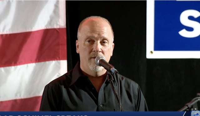 Wisconsin Supreme Court candidate Brad Schimel delivers his concession speech.